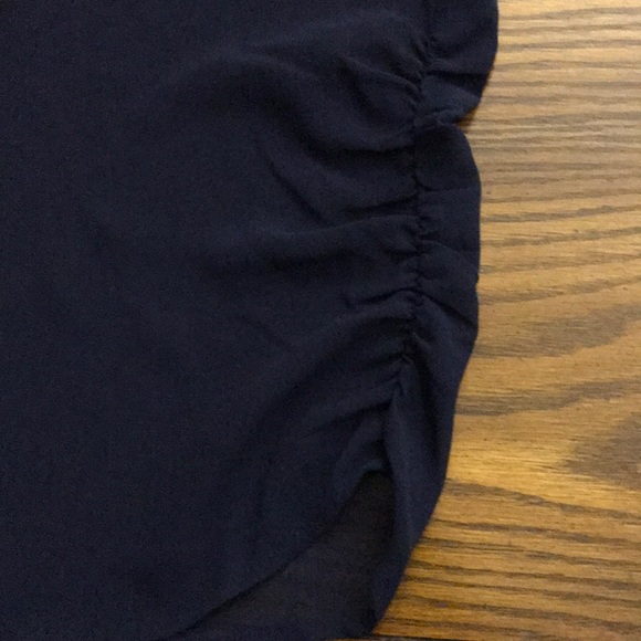 DEX sheer button down blouse - Picture 3 of 4